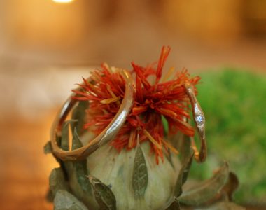 素材感を生かした結婚指輪