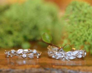 『植物』がテーマの結婚指輪