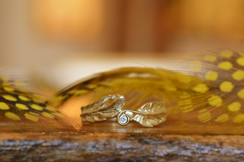 羽のファッションリングフルオーダー沼津