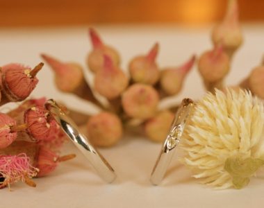 マーキスのイエローダイヤの結婚指輪