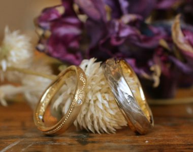 表面加工にこだわった結婚指輪