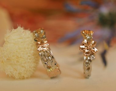 『桜』がテーマのマリッジリング