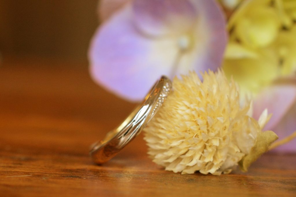 相手のイニシャルを結婚指輪に静岡県沼津でフルオーダー