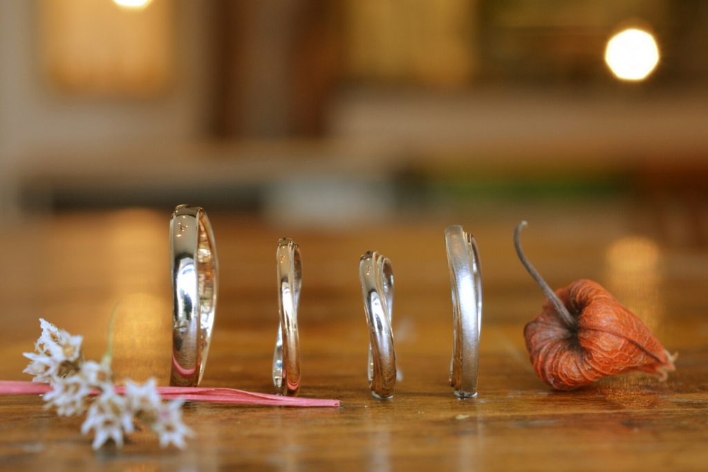 アレンジいろいろマリッジリング