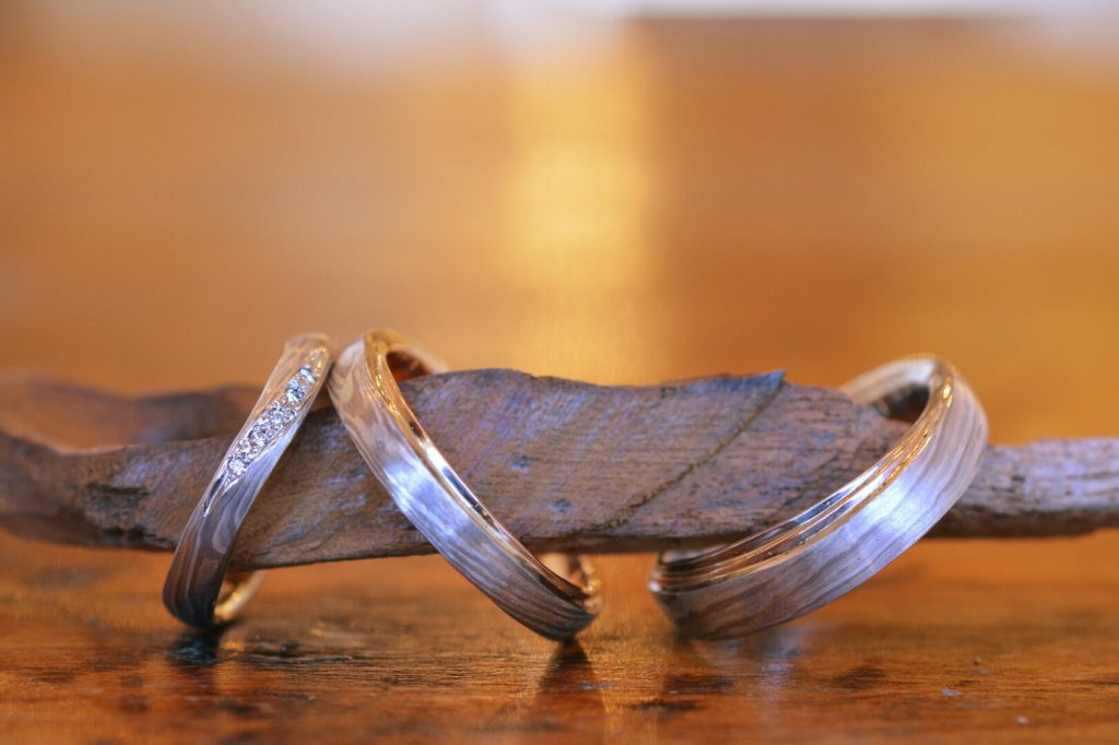 木目リングの内側も