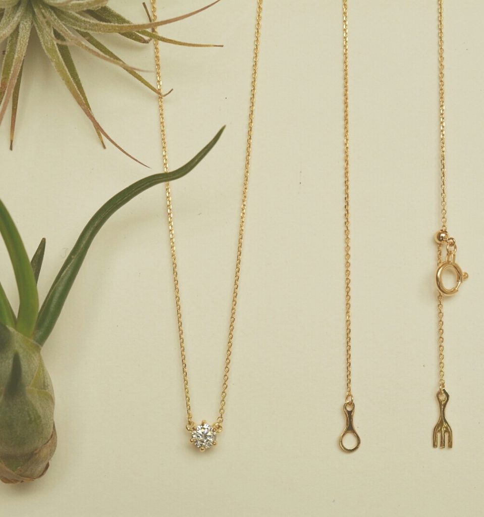 ホワイトデーにダイヤのペンダントをフルオーダー