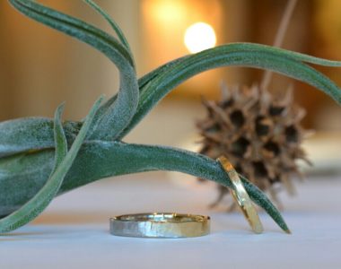 グラデーションを描くマリッジリング