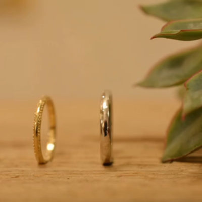 2人で作る手作り結婚指輪