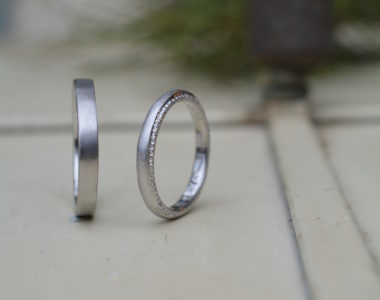 お2人で作る手作り結婚指輪