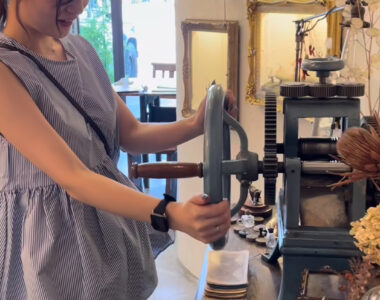 手作りピンキーリングワークショップ